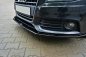 Preview: Maxton Front Diffuser V.2 Audi A4 B8 schwarz Hochglanz AU-A4-B8-FD2-G