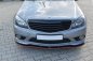 Preview: Maxton Front Ansatz für Mercedes C W204 AMG-Line (vor Facelift) schwarz Hochglanz ME-C-204-AMGLINE-FD1-G