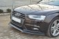 Preview: Maxton Front Diffuser V.2 Audi A4 B8 FL schwarz Hochglanz AU-A4-B8F-FD2-G