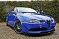Preview: Maxton Front Ansatz für ALFA ROMEO 147 GTA schwarz Hochglanz AL-147-1-GTA-FD1-G