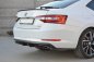 Preview: Maxton Diffusor Heck Ansatz für Skoda Superb Mk3 schwarz Hochglanz SK-SU-3-RS1-G