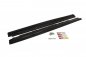 Preview: Maxton Seitenschweller Ansatz für MERCEDES C-KLASSE W204 Facelift schwarz Hochglanz ME-C-204F-SD1-G