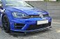Preview: Maxton Front Ansatz V.2 für VW Golf 7 R / R-Line schwarz Hochglanz VW-GO-7-R-FD2-G