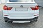 Preview: Maxton Mittlerer Diffusor Heck Ansatz für BMW X4 M Paket  Carbon Look  BM-X4-26-MPACK-RD1-C