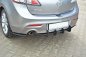 Preview: Maxton Diffusor Heck Ansatz für Heckschürze für & Heck Ansatz Flaps Diffusor für MAZDA 3 MK2 SPORT (vor Facelift) MA-3-2-SPORT-CNC-RS1