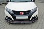 Preview: Maxton Front Ansatz für v.2 HONDA CIVIC IX TYPE R schwarz Hochglanz HO-CI-9-TYPE-R-FD2-G
