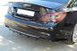 Preview: Maxton Mittlerer Diffusor Heck Ansatz für MERCEDES CLS C218 DTM LOOK AMG LINE schwarz Hochglanz ME-CLS-218-RD1+RD2-G