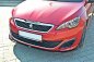 Preview: Maxton Front Ansatz für v.1 PEUGEOT 308 II GTI schwarz Hochglanz PE-308-GTI-FD1-G