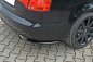 Preview: Maxton Heck Ansatz Flaps Diffusor für AUDI A4 B7 schwarz Hochglanz AU-A4-B7-RSD1-G