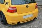 Preview: Maxton Mittlerer Diffusor Heck Ansatz für VW GOLF 4 R32 schwarz Hochglanz VW-GO-4-R32-RD1-G