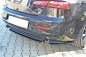 Preview: Maxton Mittlerer Diffusor Heck Ansatz für ALFA ROMEO 159 im DTM LOOK schwarz matt AL-159-RD1+RD2-T