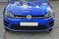 Preview: Maxton Front Ansatz V.2 für VW Golf 7 R / R-Line schwarz Hochglanz VW-GO-7-R-FD2-G