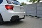 Preview: Maxton Mittlerer Diffusor Heck Ansatz für BMW 1er F20/F21 M-Power  schwarz Hochglanz BM-1-F20-M-RD1-G