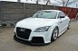 Preview: Maxton Front Ansatz V.1 für Audi TT RS 8J schwarz Hochglanz AU-TT-2-RS-FD1-G