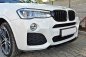 Preview: Maxton Front Ansatz für BMW X4 M Paket schwarz Hochglanz BM-X4-26-MPACK-FD1-G
