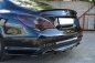 Preview: Maxton Mittlerer Diffusor Heck Ansatz für MERCEDES CLS C218 DTM LOOK AMG LINE schwarz Hochglanz ME-CLS-218-RD1+RD2-G