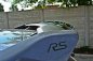 Preview: Maxton Spoiler CAP V.1 für Ford Focus RS Mk3  schwarz Hochglanz FO-FO-3-RS-CAP1-G