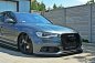 Preview: Maxton Front Ansatz V.1 für Audi S6 / A6 S-Line C7 schwarz Hochglanz AU-A6-C7-SLINE-FD1-G