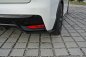 Preview: Maxton Heck Ansatz Flaps Diffusor für Honda Civic Mk9 Facelift schwarz Hochglanz HO-CI-9F-RSD1-G