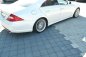 Preview: Maxton Heck Ansatz Flaps Diffusor für Mercedes CLS C219 55AMG schwarz Hochglanz ME-CLS-219-AMG-RSD1-G