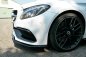 Preview: Maxton Front Ansatz V.1 für Mercedes C-Klasse C205 63 AMG Coupe schwarz Hochglanz ME-C-205-AMG-C-FD1-G