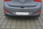 Preview: Maxton Mittlerer Diffusor Heck Ansatz für Hyundai i30 mk.2 schwarz Hochglanz HY-I30-2-RD1-G