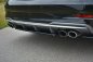 Preview: Maxton Mittlerer Diffusor Heck Ansatz für Audi S3 8V FL Hatchback / Sportback / Limousine schwarz Hochglanz AU-S3-3F-S-RD1-G