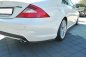 Preview: Maxton Heck Ansatz Flaps Diffusor für Mercedes CLS C219 55AMG schwarz Hochglanz ME-CLS-219-AMG-RSD1-G