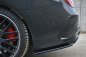 Preview: Maxton Heck Ansatz Flaps Diffusor für Mercedes CLA A45 AMG C117 Facelift schwarz Hochglanz ME-CLA-117F-AMG-RSD1-G