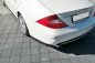 Preview: Maxton Heck Ansatz Flaps Diffusor für Mercedes CLS C219 55AMG schwarz Hochglanz ME-CLS-219-AMG-RSD1-G