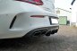 Preview: Maxton Diffusor Heck Ansatz für Mercedes C-Klasse C205 63 AMG Coupe schwarz Hochglanz ME-C-205-AMG-C-RS1-G
