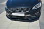 Preview: Maxton Front Ansatz V.1 für Volvo V60 Polestar Facelift schwarz Hochglanz VO-V60-1F-PS-FD1-G