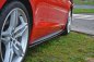 Preview: Maxton Seitenschweller Ansatz für Audi S5 / A5 S-Line F5 Coupe schwarz Hochglanz AU-A5-2-SLINE-SD1-G