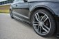 Preview: Maxton Seitenschweller Ansatz für V.1 für Audi S3 / A3 S-Line 8V / 8V FL Limousine schwarz Hochglanz AU-S3-3F-S-SD1-G