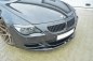 Preview: Maxton Front Ansatz V.1 für BMW M6 E63 schwarz Hochglanz BM-6-63-M-FD1-G