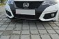 Preview: Maxton Front Ansatz für Honda Civic Mk9 Facelift schwarz Hochglanz HO-CI-9F-FD1-G