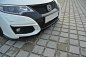 Preview: Maxton Front Ansatz für Honda Civic Mk9 Facelift schwarz Hochglanz HO-CI-9F-FD1-G