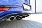 Preview: Maxton Mittlerer Diffusor Heck Ansatz für VW GOLF 7 R Facelift schwarz Hochglanz VW-GO-7F-R-RS2-G