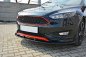 Preview: Maxton Front Ansatz V.1 für Ford Focus ST-Line Mk3 FL schwarz Hochglanz FO-FO-3F-STLINE-FD1-G