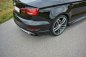 Preview: Maxton Heck Ansatz Flaps Diffusor für Audi S3 / A3 S-Line 8V FL Limousine schwarz Hochglanz AU-S3-3F-S-RSD1-G