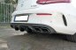 Preview: Maxton Diffusor Heck Ansatz für Mercedes C-Klasse C205 63 AMG Coupe schwarz Hochglanz ME-C-205-AMG-C-RS1-G