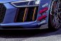 Preview: Maxton Stoßstangen Flaps Wings vorne Canards für Audi R8 Mk.2 AU-R8-2-CNC-CAN1