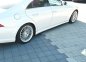 Preview: Maxton Seitenschweller Ansatz für Mercedes CLS C219 55AMG schwarz Hochglanz ME-CLS-219-AMG-SD1-G