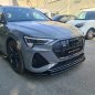 Preview: Maxton Front Ansatz Audi e-Tron S-Line schwarz Hochglanz AU-ETRON-1-SLINE-FD1G+FD1R-G