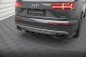 Preview: Maxton Mittlerer Cup Diffusor Heck Ansatz Audi Q7 Mk2 schwarz Hochglanz AU-Q7-2-RD1G+RD2-G