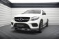 Preview: Maxton Front Ansatz V.1 Mercedes-Benz GLE Coupe 43 AMG / AMG-Line C292 schwarz Hochglanz ME-GLE-C292-AMGLINE-FD1-G