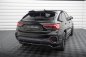 Preview: Maxton Mittlerer Cup Diffusor Heck Ansatz Audi Q3 Sportback F3 schwarz Hochglanz AU-Q3-2-SB-RD1G+RD2-G