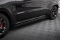Preview: Maxton Seitenschweller Ansatz Jeep Grand Cherokee SRT WK2 Facelift schwarz Hochglanz JE-GC-4F-SRT8-SD1-G