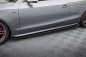 Preview: Maxton Seitenschweller Ansatz V.2 Audi S5 / A5 S-Line Coupe 8T schwarz Hochglanz AU-S5-1F-SD1-G