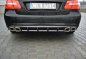 Preview: Maxton Diffusor Heck Ansatz für Mercedes E63 AMG W212  schwarz Hochglanz ME-E-212-AMG-RS1-G